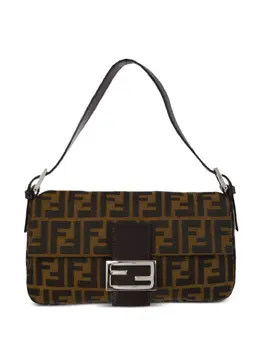 Fendi Pre-Owned: Коричневая сумка 