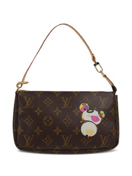 Louis Vuitton Pre-Owned: Коричневый клатч 