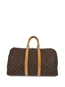 Louis Vuitton Pre-Owned: Коричневая сумка 