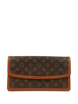 Louis Vuitton Pre-Owned: Коричневый клатч