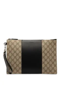 Gucci Pre-Owned: Коричневый клатч