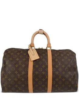 Louis Vuitton Pre-Owned: Коричневая сумка 