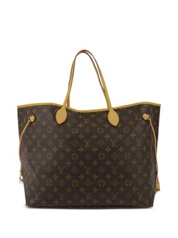 Louis Vuitton Pre-Owned: Коричневая сумка-шоппер 