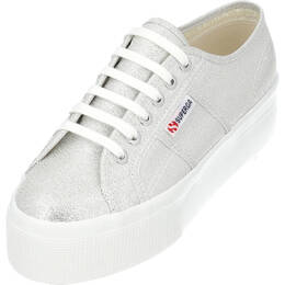 Superga: Серебристые туфли 