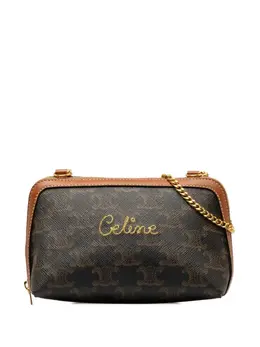 Céline Pre-Owned: Коричневая сумка через плечо