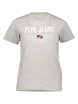 Pepe Jeans: Серая футболка 