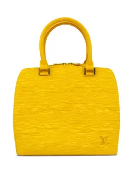 Louis Vuitton Pre-Owned: Жёлтая сумка