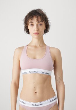 Calvin Klein Underwear: Бежевый бюстгальтер 