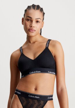 Calvin Klein Underwear: Чёрный бюстгальтер 