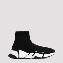 Balenciaga: Чёрные кроссовки Speed.2