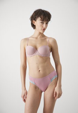 Calvin Klein Underwear: Бежевый бюстгальтер 