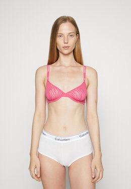 Calvin Klein Underwear: Розовый бюстгальтер 