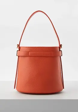 Furla: Оранжевая сумка 