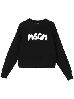 MSGM: Свитер с принтом 