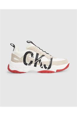 Calvin Klein: Бежевые кроссовки 