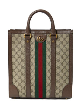 Gucci: Бежевая сумка  Ophidia