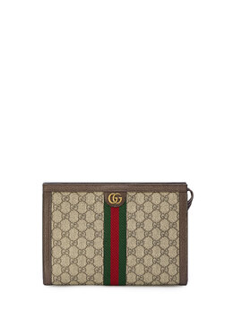 Gucci: Бежевая сумка  Ophidia GG