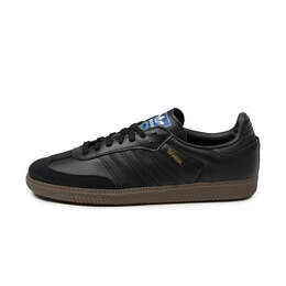 Adidas: Чёрные кроссовки  Samba