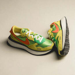 Nike: Серые кроссовки  Waffle