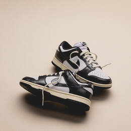 Nike: Белые кроссовки  Dunk Low PRM