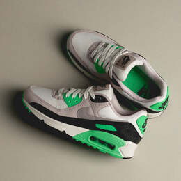 Nike: Фиолетовые кроссовки  Air Max 90