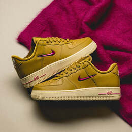 Nike: Коричневые кроссовки  Air Force 1