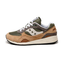 Saucony: Зелёные кроссовки  Shadow 6000