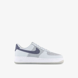 Nike: Серебристые кеды Air Force 1