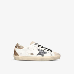 Golden Goose: Белые кеды  Super Star