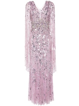 Jenny Packham: Фиолетовое платье 