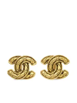 CHANEL Pre-Owned: Серьги 