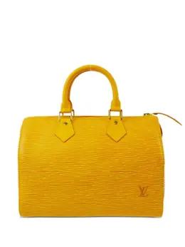 Louis Vuitton Pre-Owned: Жёлтая сумка