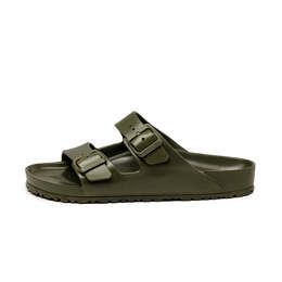 Birkenstock: Сандалии  Arizona Eva цвета хаки