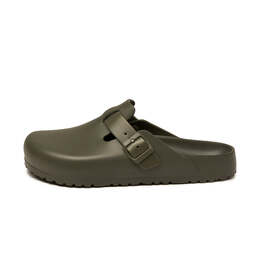 Birkenstock: Сандалии  Boston цвета хаки