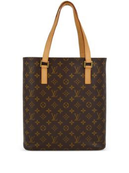 Louis Vuitton Pre-Owned: Коричневая сумка-шоппер 