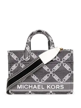 Michael Michael Kors: Чёрная сумка-шоппер 