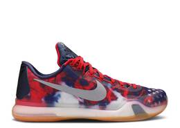 Nike: Красные кроссовки  Kobe 10