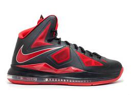 Nike: Чёрные кроссовки  Lebron 10