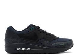 Nike: Чёрные кроссовки  Air Max 1