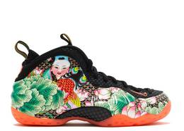 Nike: Чёрные кроссовки  Foamposite One