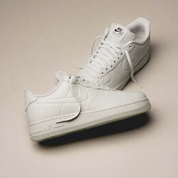 Nike: Серые кроссовки  Air Force 1