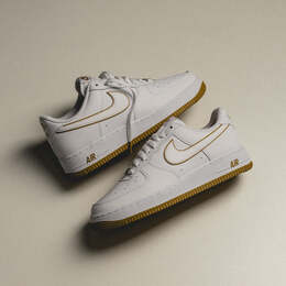 Nike: Белые кроссовки Air Force 1