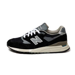New Balance: Чёрные кроссовки 