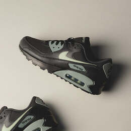 Nike: Чёрные кроссовки  Air Max 90