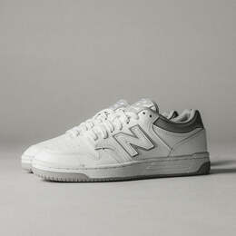 New Balance: Белые кроссовки 