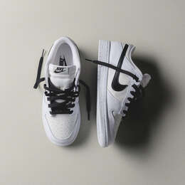 Nike: Белые кроссовки Dunk Low Retro