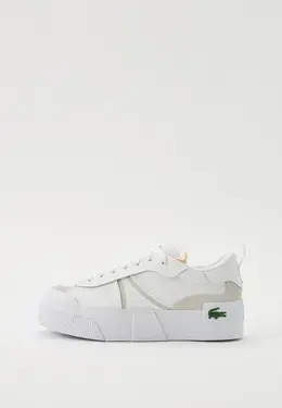 Lacoste: Белые кеды 