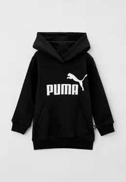 PUMA: Чёрная толстовка 