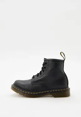 Dr. Martens: Чёрные ботинки 