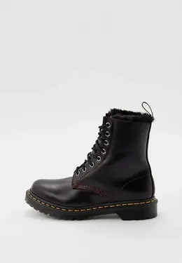 Dr. Martens: Коричневые ботинки 